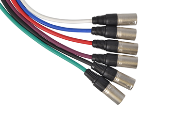 Mic Lead XLR Male to XLR Female Suits Balanced Mics - Choice of Cable Length